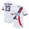 Camiseta de fútbol Paris Saint-Germain Kolo Muani 23 Segunda Equipación 2024-25 - Hombre